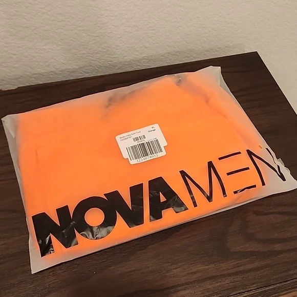 Fashion Nova Men - Montez Volley Swim Trunk - XL - new with tags - orange - Picture 5 of 12